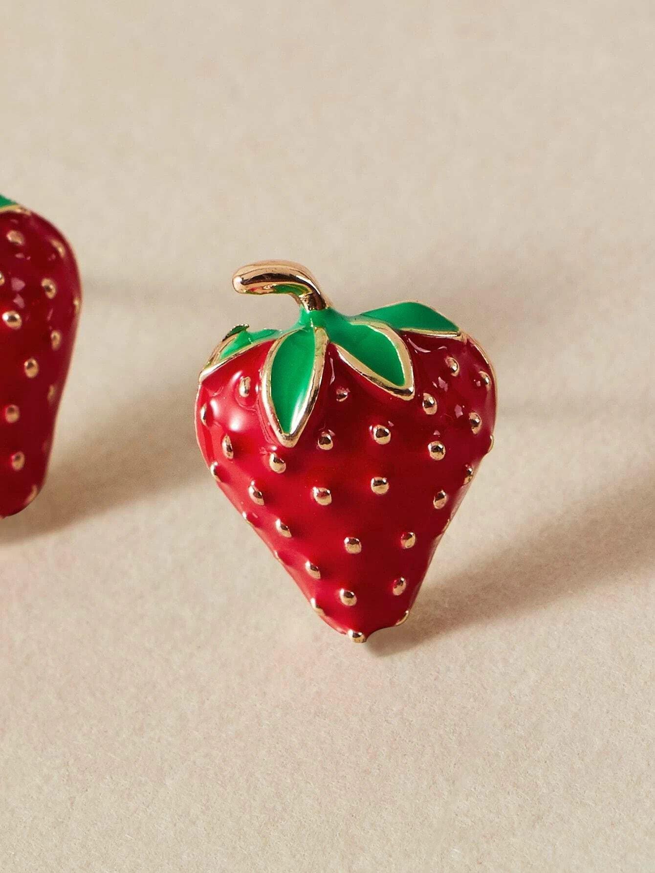 “Love You Berry Much” Stud Earrings