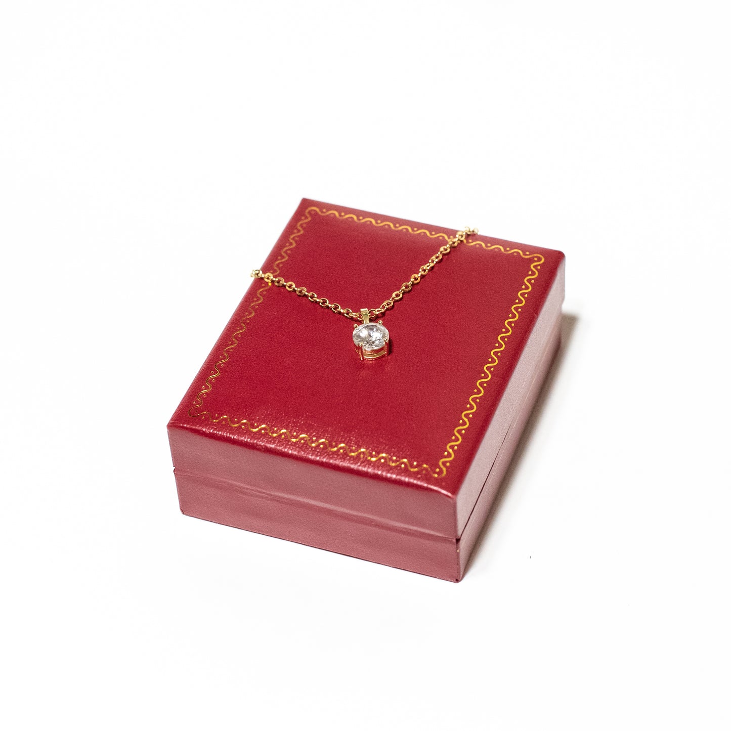 "Night Out On The Town" Gold Pendant