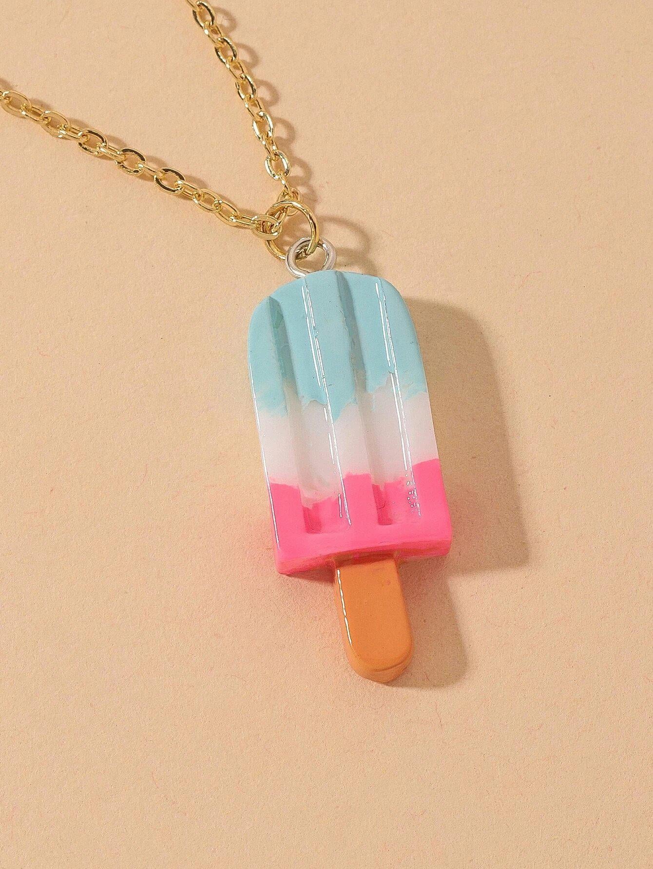 “My Little Firecracker” Popsicle Jewelry Set