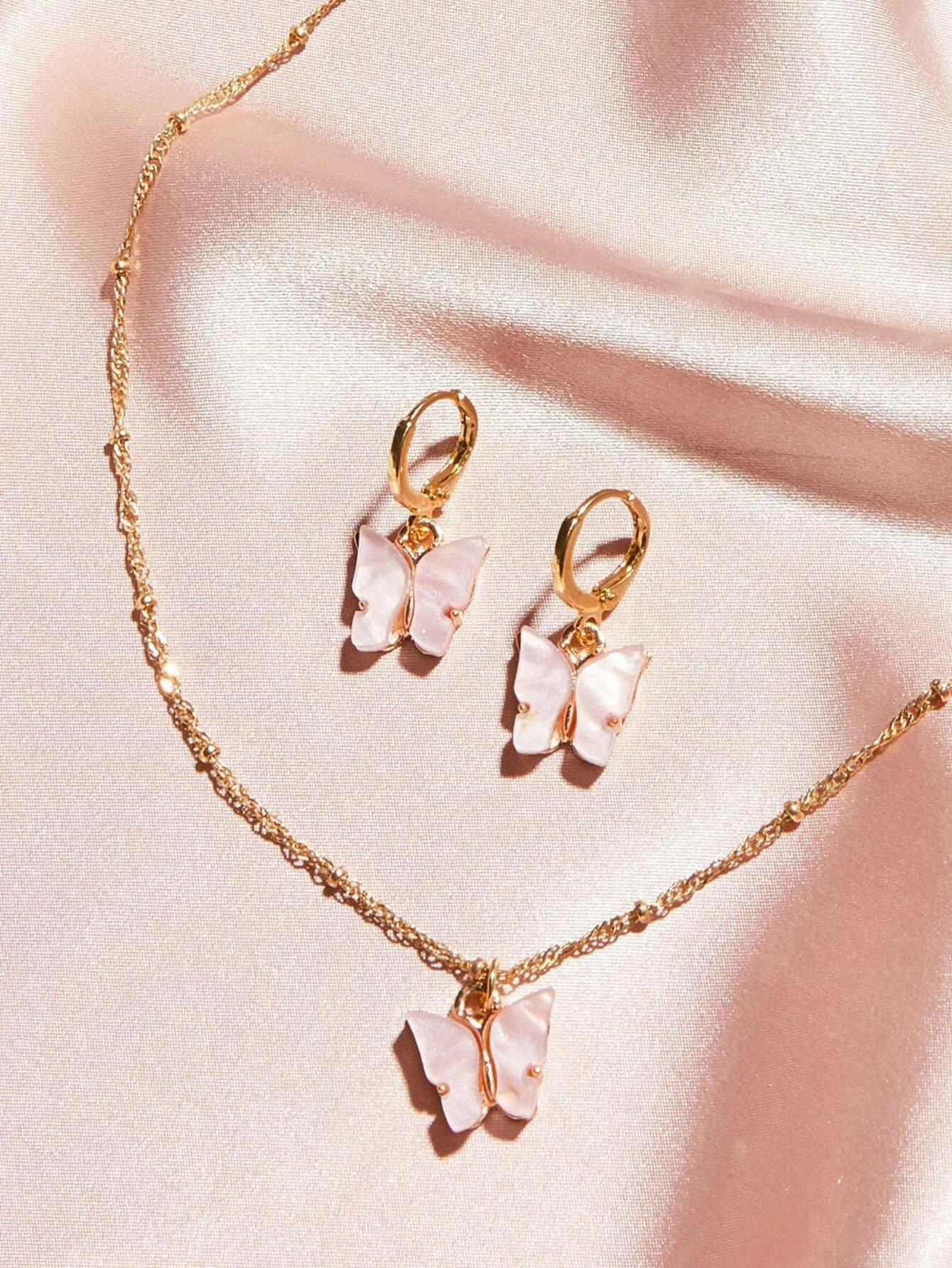 “Butterfly Kisses” Jewelry Set