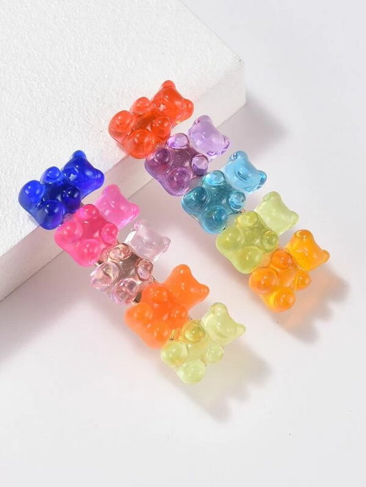 “Sweet Like Candy” Gummy Bear Hair Clips