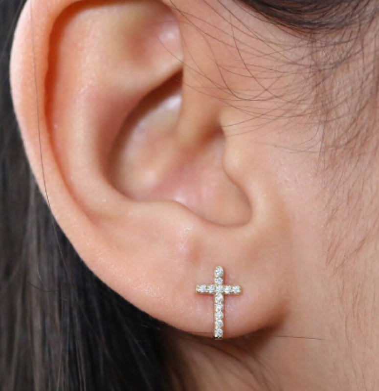 Faith Foward Stud Earrings