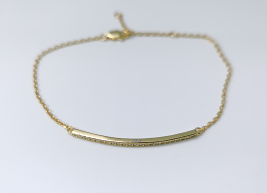 Diamond Bar Bracelet