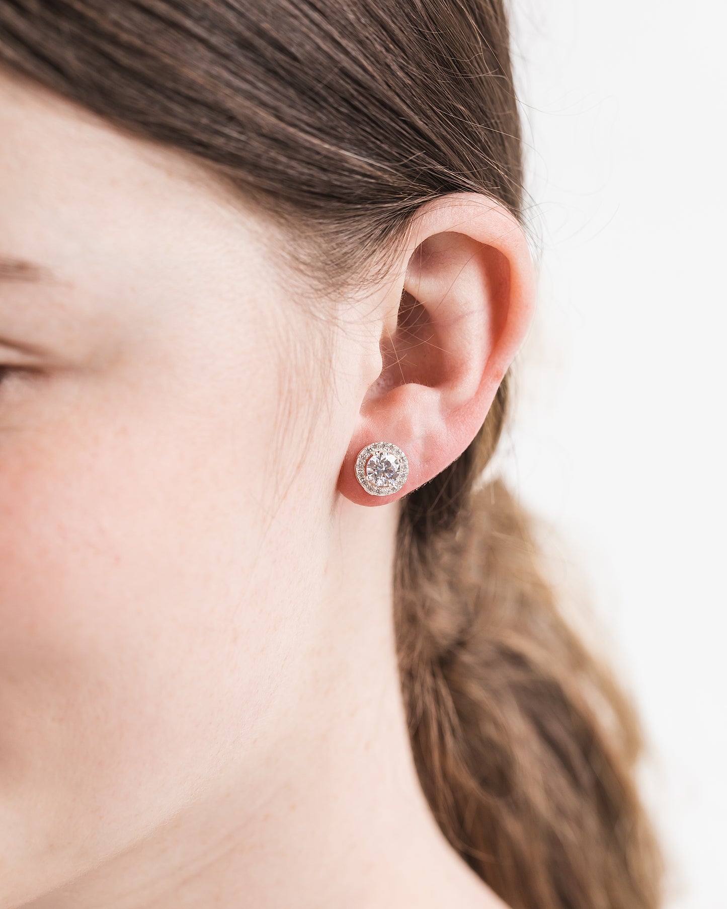 Victoria Diamond Simulant Earrings