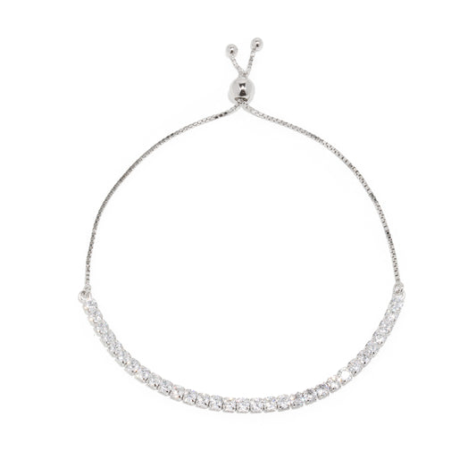 Diamond Simulant Tennis Bracelet