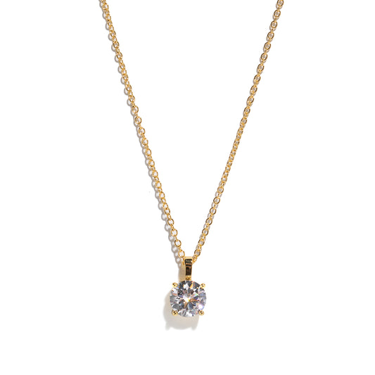 "Night Out On The Town" Gold Pendant