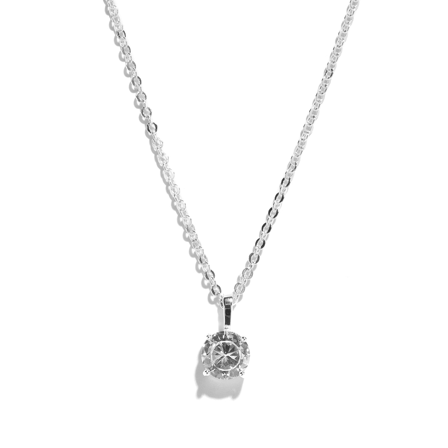 "Sugar Coated" Diamond Simulant Pendant