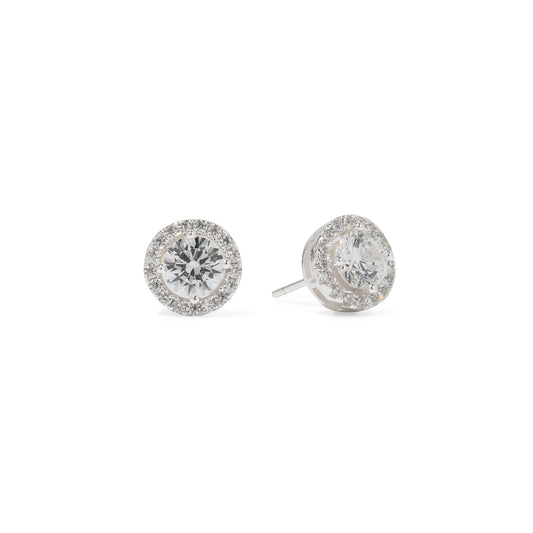 Victoria Diamond Simulant Earrings