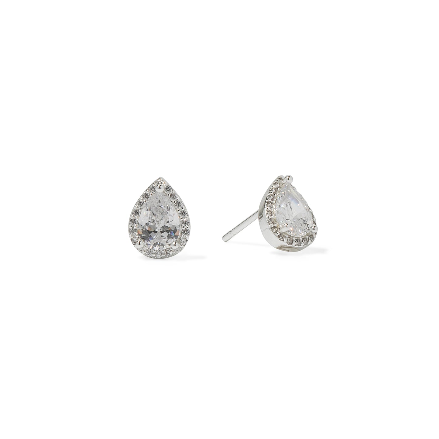 "Her Majesty" Diamond Simulant Earrings