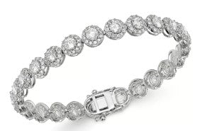 “Paris Nights” Sterling Silver Bracelet