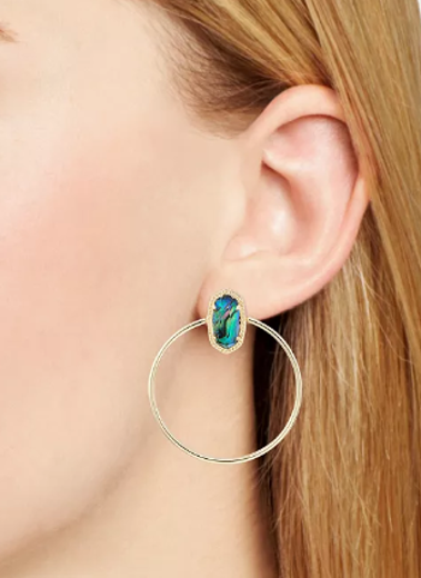 “Lover Girl” Hoop Earrings