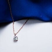 "Hold The Phone" Rose Gold Pendant