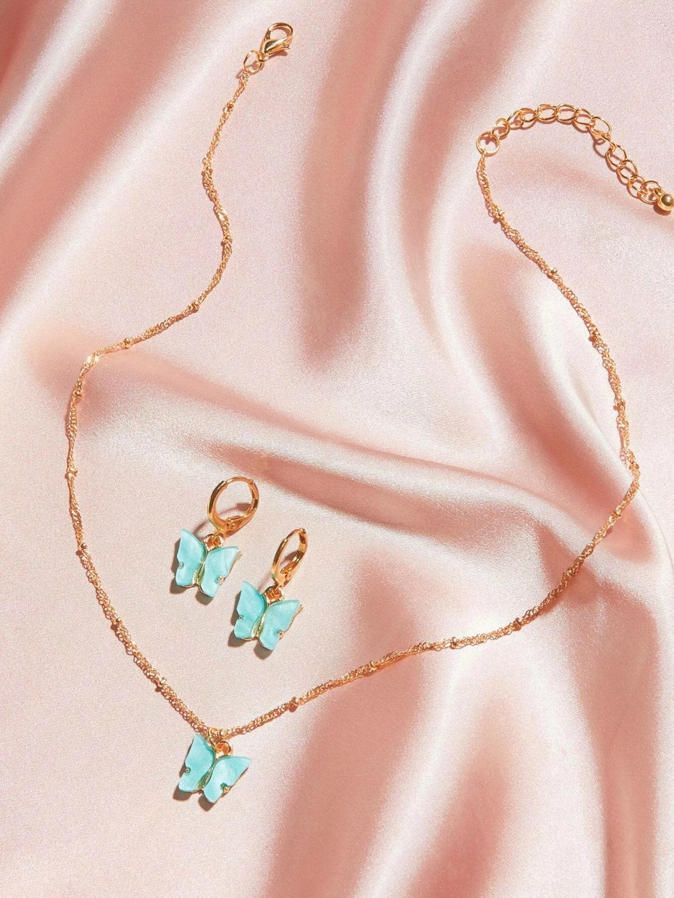 “Butterfly Kisses” Jewelry Set