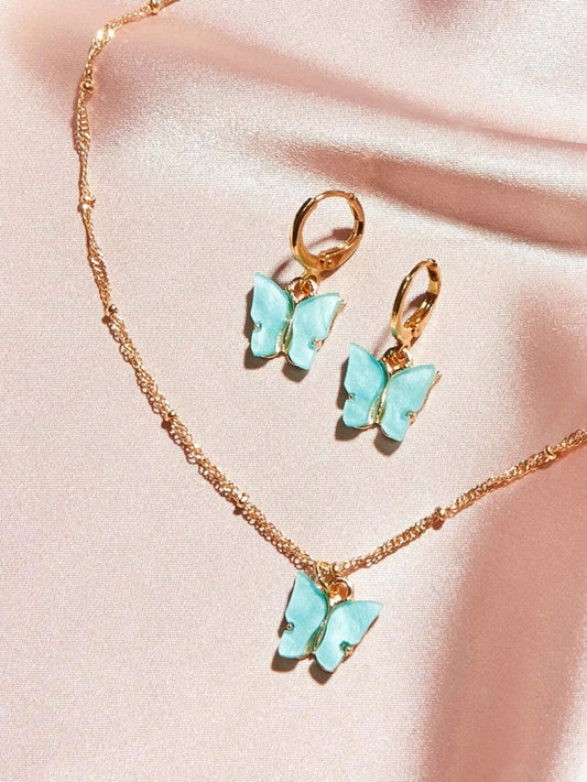 “Butterfly Kisses” Jewelry Set