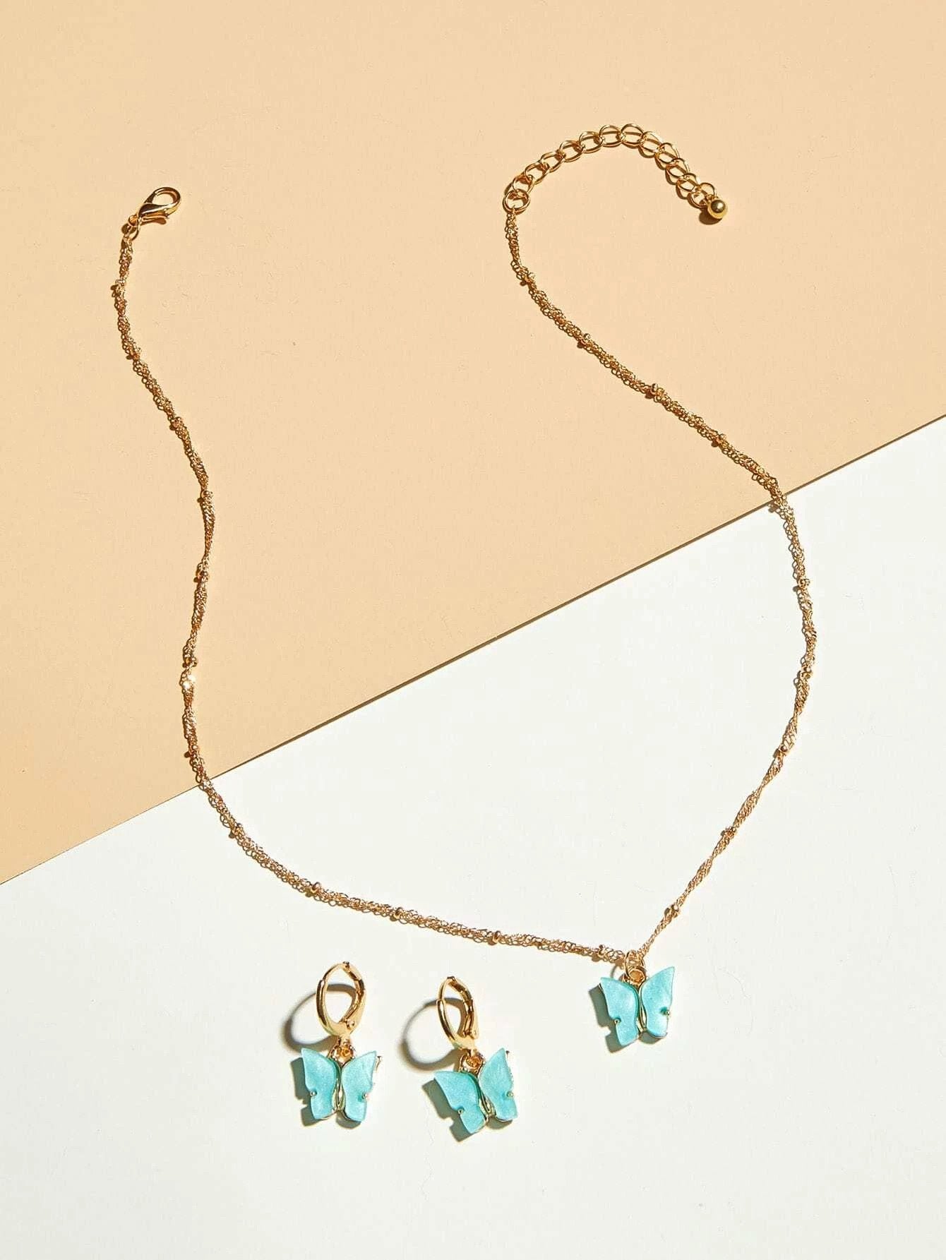 “Butterfly Kisses” Jewelry Set