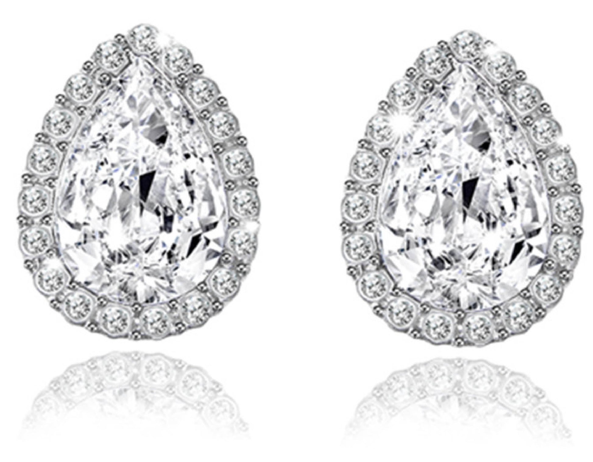 Signature LuLu Couture Fiona Diamond Simulant Earrings