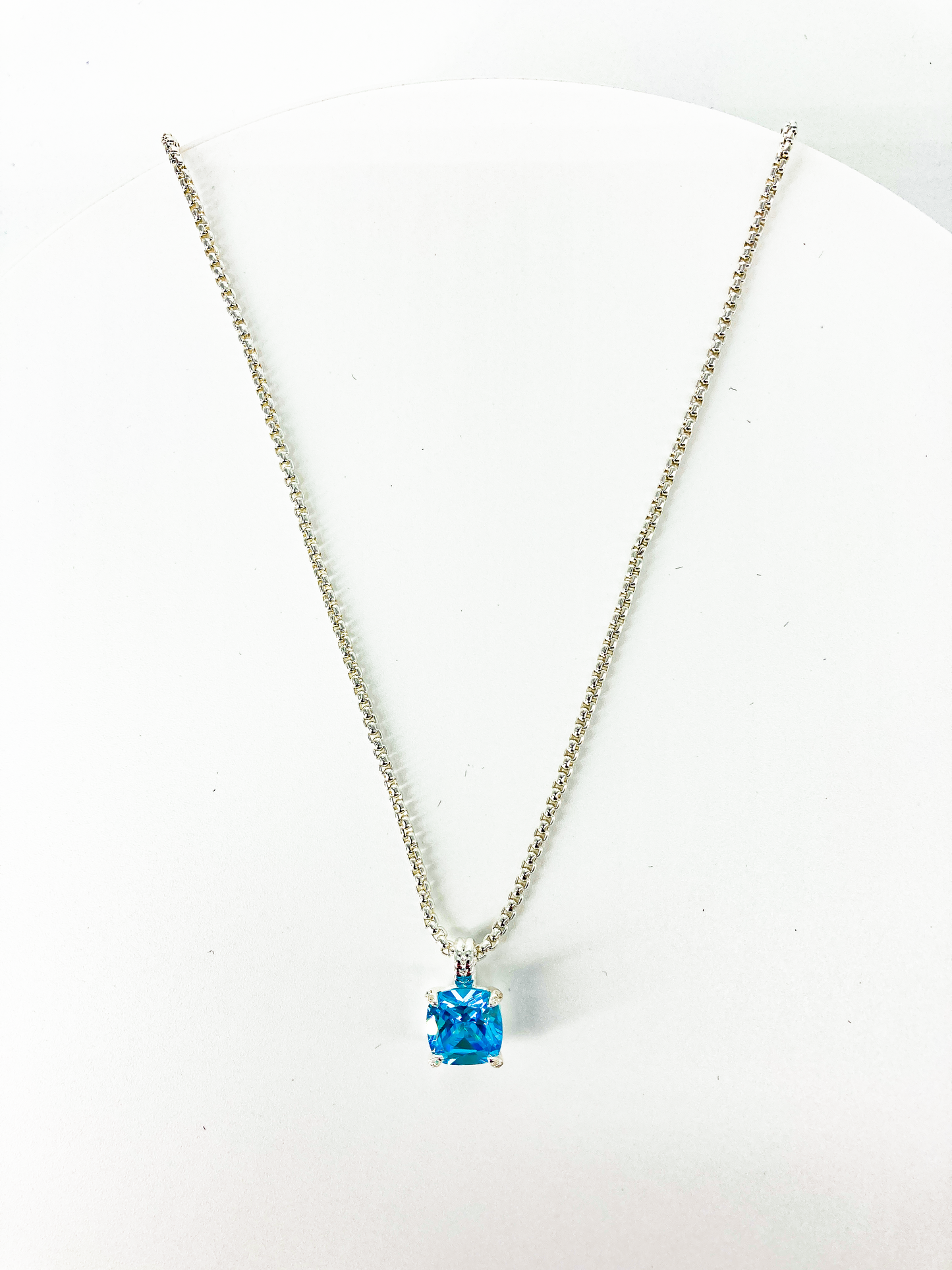 “Uptown Girl” Sterling Silver Pendant