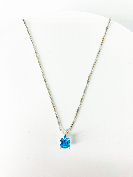 “Uptown Girl” Sterling Silver Pendant