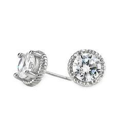 Victoria Diamond Simulant Earrings